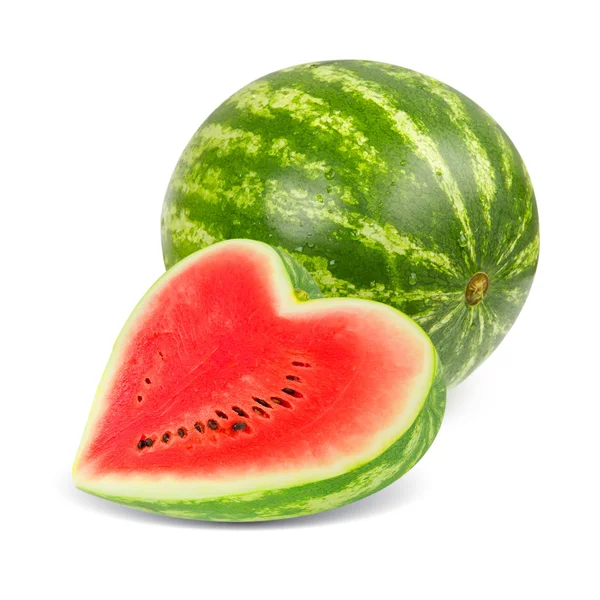 Meloen hart — Stockfoto
