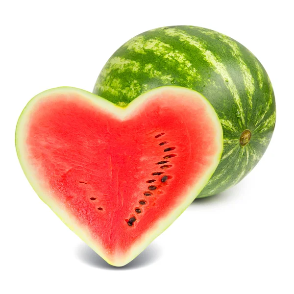 Melonenherz — Stockfoto