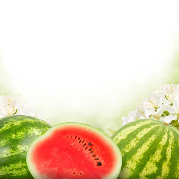 Fruta con rebanada — Foto de Stock