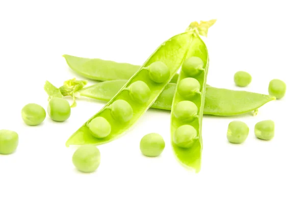 Pea pod isolated — Stock Photo, Image