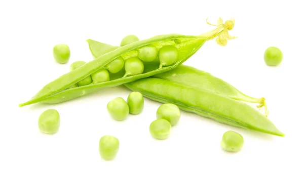 Pea pod isolated — Stock Photo, Image