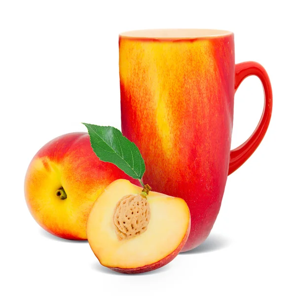 Peach tea — Stock Photo, Image