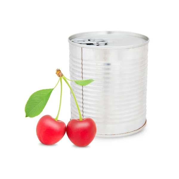 Cherry può — Foto Stock
