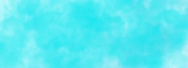 Blauwe Aquarel Achtergrond Marmeren Textuur — Stockfoto
