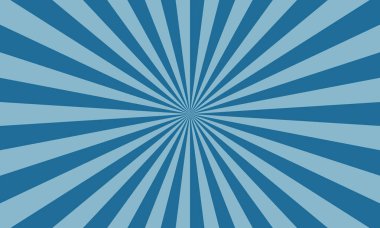 Geçmişe dönük ışınlar. Vektör. 