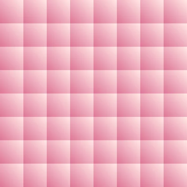 Modello Geometrico Cubo Rosa Sfondo Astratto — Vettoriale Stock