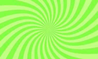 Geçmişe dönük yeşil ışınlar. Vektör.