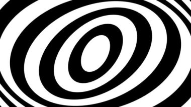 Optik yanılsama. Kusursuz döngü 4k canlandırmalı video.