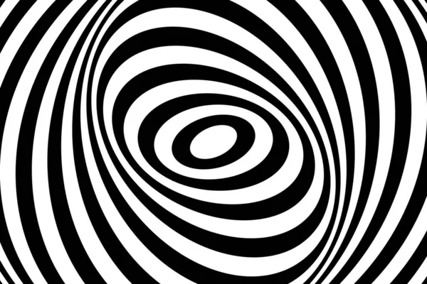 黑色白色抽象条纹背景 光学艺术 — 图库矢量图片