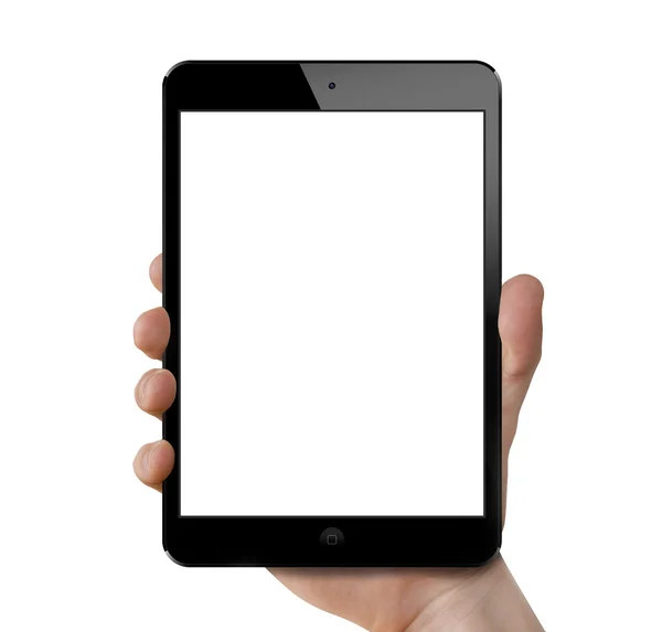 elinde yeni bir ipad mini retina