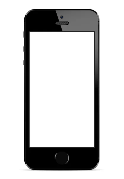 Mobile Phone With  Screen — Stock Vector