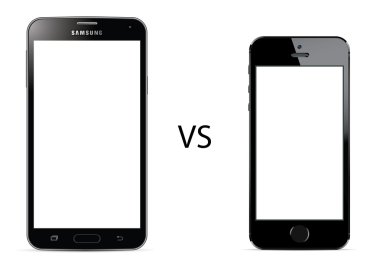 Samsung Galaxy S5 vs iphone benzeyen telefon