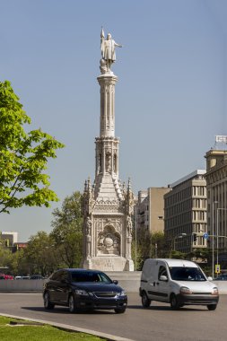 Madrid'da Plaza de kolon
