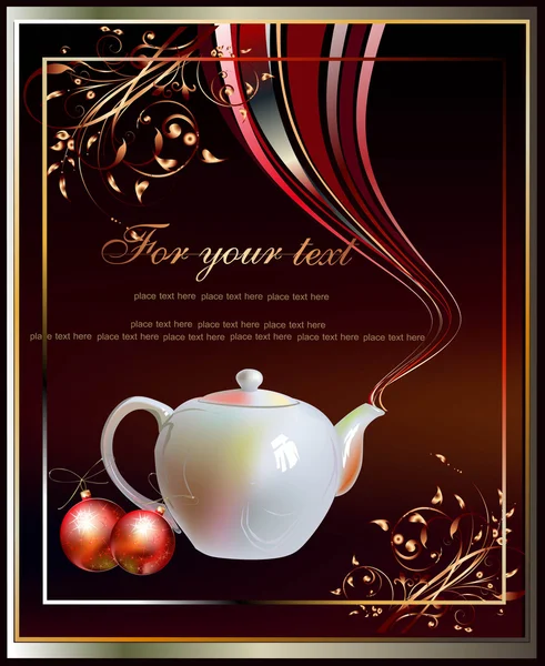 茶叶标签 — 图库矢量图片