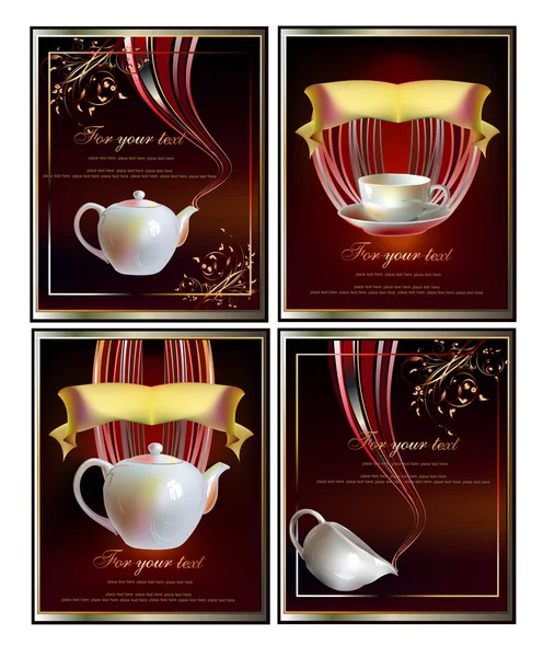 Чаепитие — стоковый вектор
