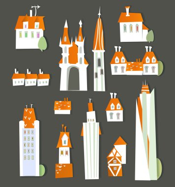 etiket, kağıt şehir