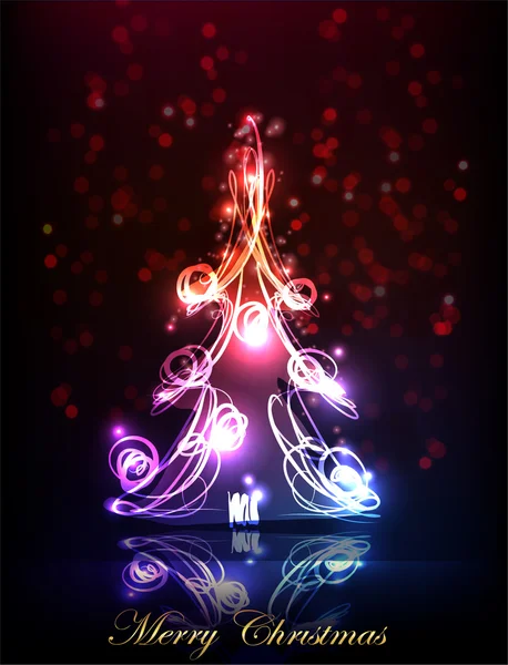 Neon Noel ağacı