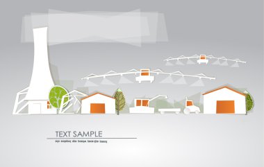 çiftlik illüstrasyon, 