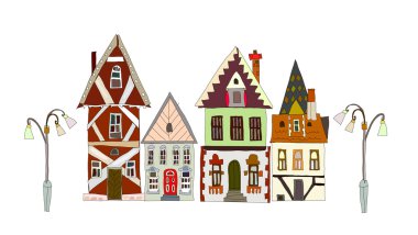 Yılbaşı eğlence, insanlar ve çocuklar kar, şehir koleksiyonu ile ödeme