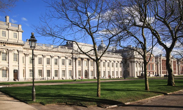 Greenwich Parkı, Kraliyet Donanması okul, Kraliçe s palace — Stok fotoğraf