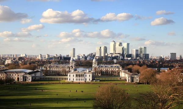 Vista de la ciudad de Londres, Área de negocios —  Fotos de Stock