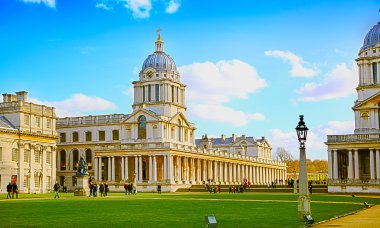London, İngiltere - 02 Şubat 2014: greenwich müzeler, deniz Şapel