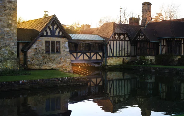 Hever Kalesi ve bahçeleri, kent, İngiltere - 10 Mart 2014: 13. yüzyılda kale tudor malikane ve 250 dönümlük Park.