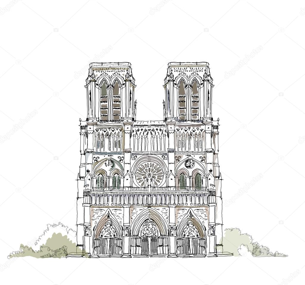 Paris,  sketch collection, Notre dame