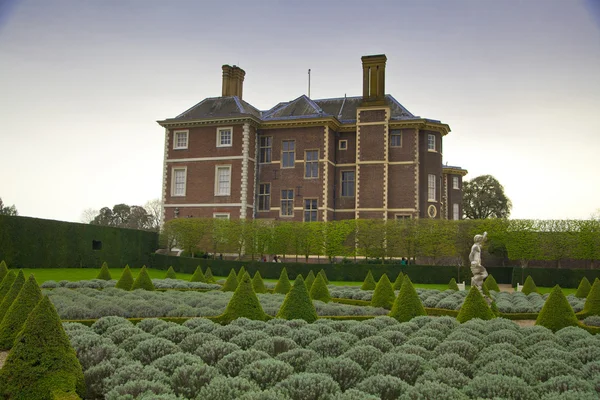 LONDON, RICHMOND UK - APRIL 05, 2014  Richmond duke house, 17th century mansion with park, one of Europe s greatest houses still in existence today   House was built in 1610 — Stock Photo, Image