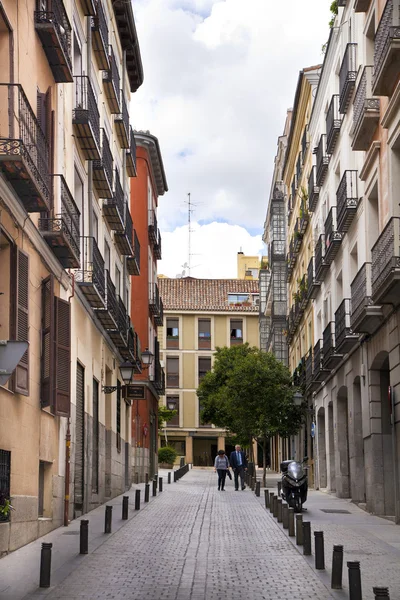 Madrid, Španělsko - 28 května 2014: centrum města madrid, dominantou města kapitálu — Stock fotografie