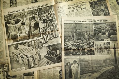 Vintage gazete arka plan