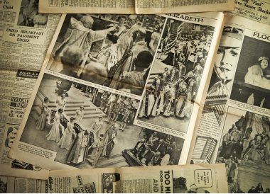 Vintage gazete arka plan