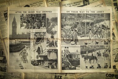 Vintage gazete arka plan