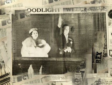 Vintage gazete arka plan