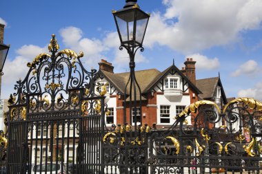 London, İngiltere - 17 Haziran 2014: Greenwich eski sokak