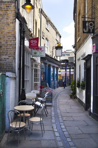 London, Egyesült Királyság - június 17-én 2014-re: régi utcán a greenwichi — Stock Fotó