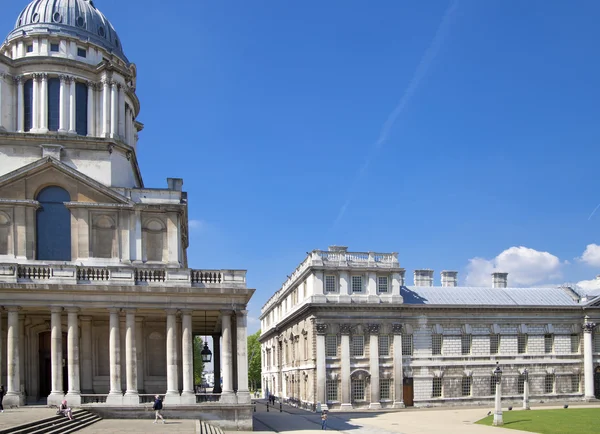 London, Verenigd Koninkrijk - 15 mei 2014: Greenwich park, geschilderd hall en Queen's paleis. Klassieke architectuur van British empire periode — Stockfoto