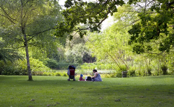 Λονδίνο Ηνωμένο Βασίλειο - june15, 2014: Γκρήνουιτς, παλιό αγγλικό πάρκο νότια του Λονδίνου — Φωτογραφία Αρχείου