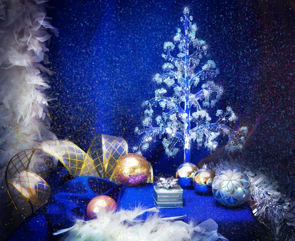 Weihnachtlicher Hintergrund — Stockfoto