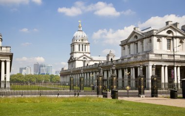 London, İngiltere - 17 Haziran 2014: Greenwich eski sokak