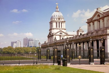 London, İngiltere - 17 Haziran 2014: Greenwich eski sokak