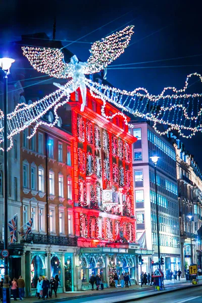 London November 2021 Fortnum Mason Kaufhaus Aus Dem Jahrhundert Festliche — Stockfoto