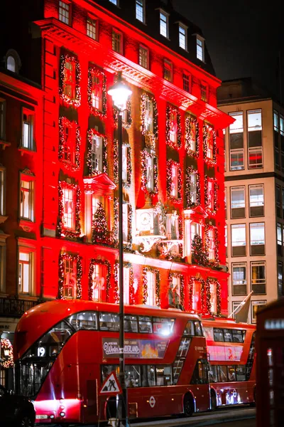 London November 2021 Fortnum Mason Kaufhaus Aus Dem Jahrhundert Festliche — Stockfoto