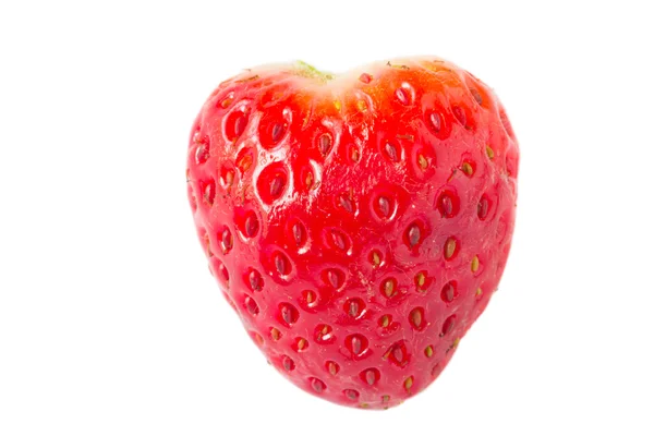 Heart strawberries juicy — Stock Photo, Image