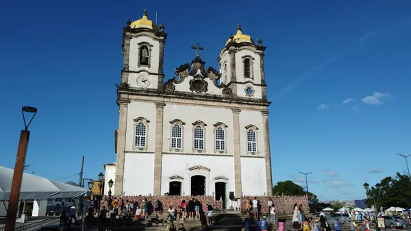 2021年10月29日 萨尔瓦多市Senhor Bonfim大教堂 俗称Igreja Bonfim 的景观 — 图库照片