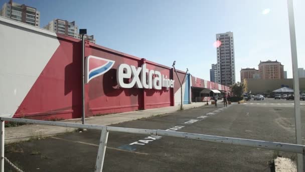 Salvador Bahia Brasil Noviembre 2021 Vista Del Supermercado Extra Región — Vídeo de stock