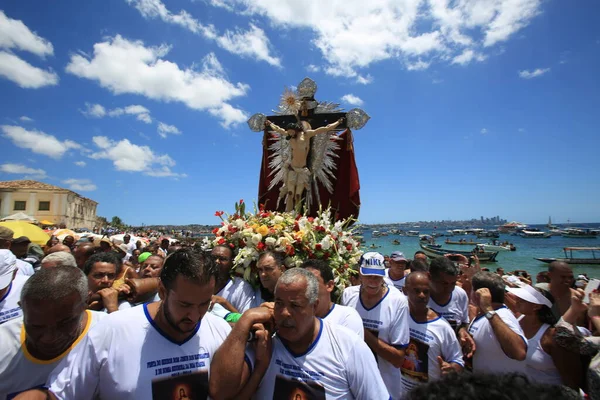 Salvador Bahia Brazil Ιανουάριος 2016 Εικόνα Του Bom Jesus Dos — Φωτογραφία Αρχείου