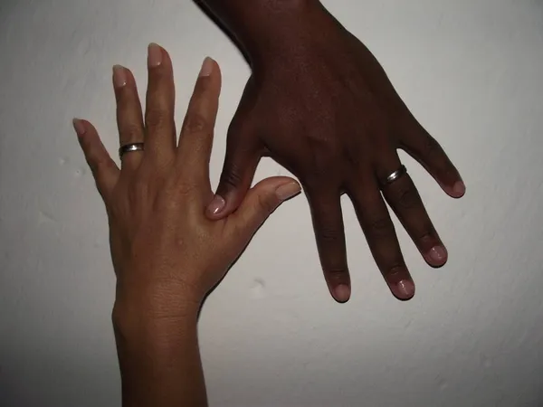 Salvador Bahia Brazil February 2011 Black Person Hand Seen Next — Stock Photo, Image