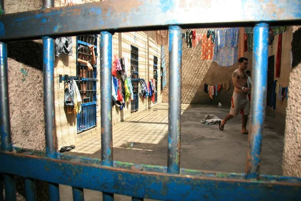 Eunapolis Bahia Brazil December 2008 Chair Cell Police Station City — Stock Photo, Image