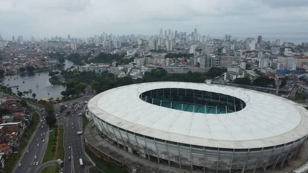 Salvador Bahia Brazílie Prosince 2021 Pohled Arénu Fonte Nova Salvadoru — Stock fotografie